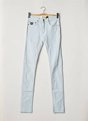 Blugi skinny albastru APRIL 77 femeie