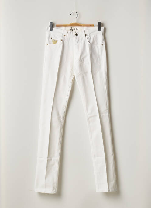 Blugi cu croială dreaptă alb APRIL 77 bărbat