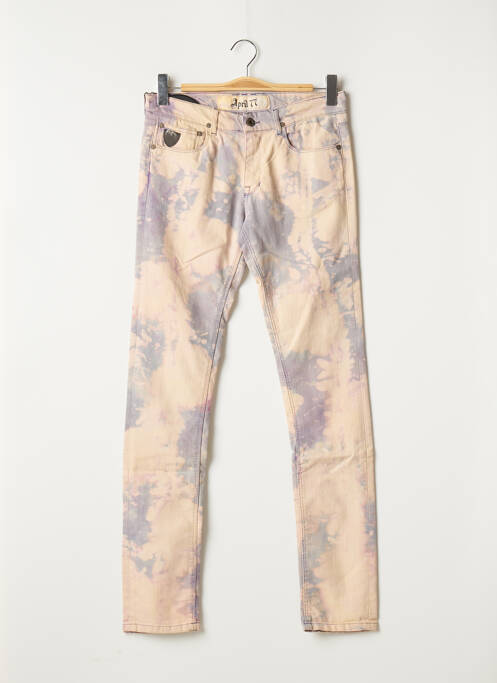 Blugi cu croială slim roz APRIL 77 femeie