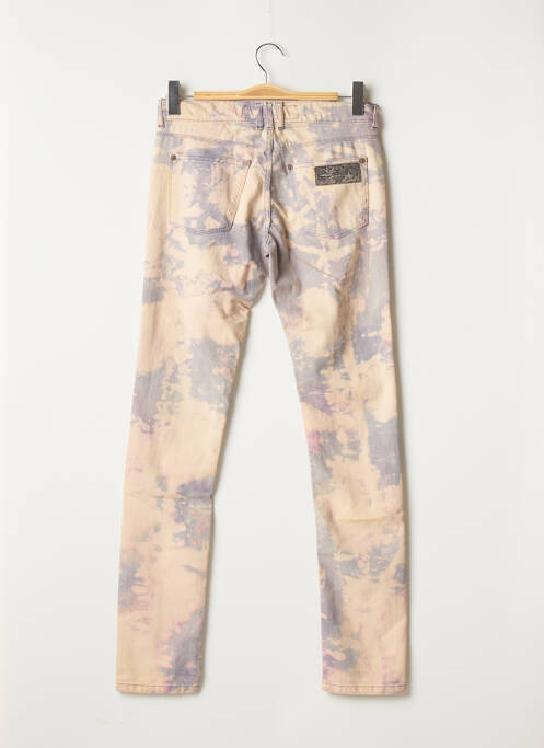 Blugi cu croială slim roz APRIL 77 femeie