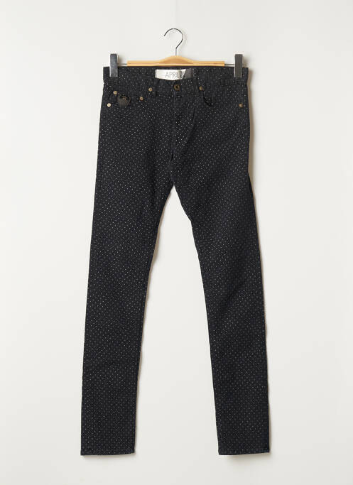 Blugi skinny albastru APRIL 77 femeie