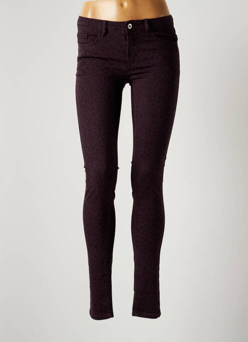 Blugi cu croială slim violet VILA femeie