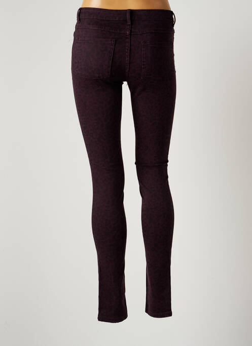 Blugi cu croială slim violet VILA femeie