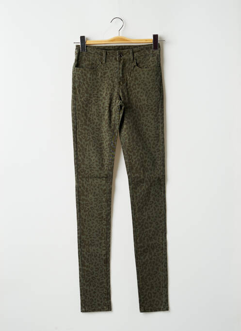 Blugi cu croială slim verde VILA femeie