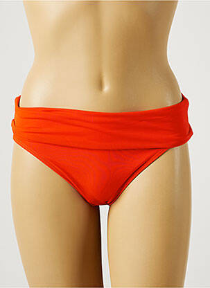 Chiloți de baie portocaliu LOU femeie