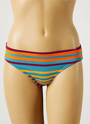 Chiloți de baie portocaliu LOU femeie