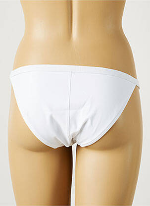 Chiloți de baie efect material satinat bikini alb VANITY FAIR femeie
