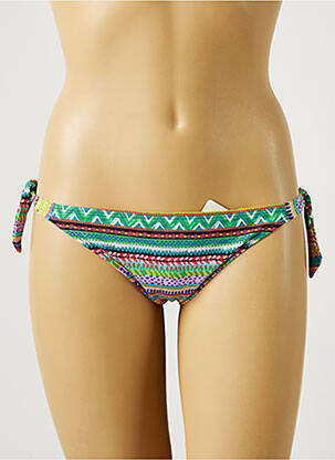 Chiloți de baie verde CHERRY BEACH femeie