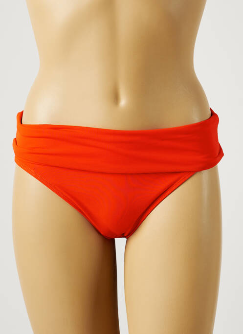 Chiloți de baie portocaliu LOU femeie