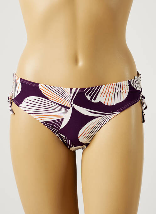 Chiloți de baie violet LOU femeie