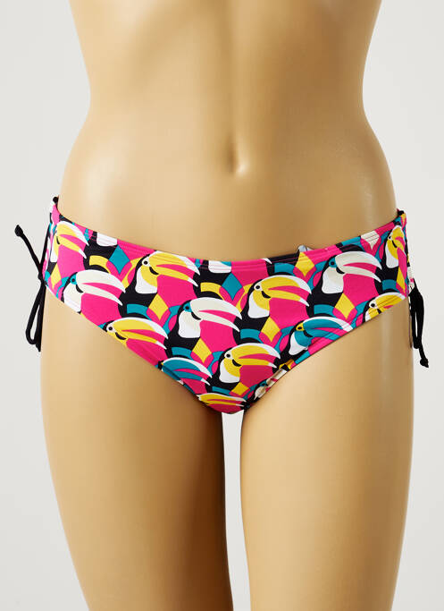 Chiloți de baie roz CHERRY BEACH femeie