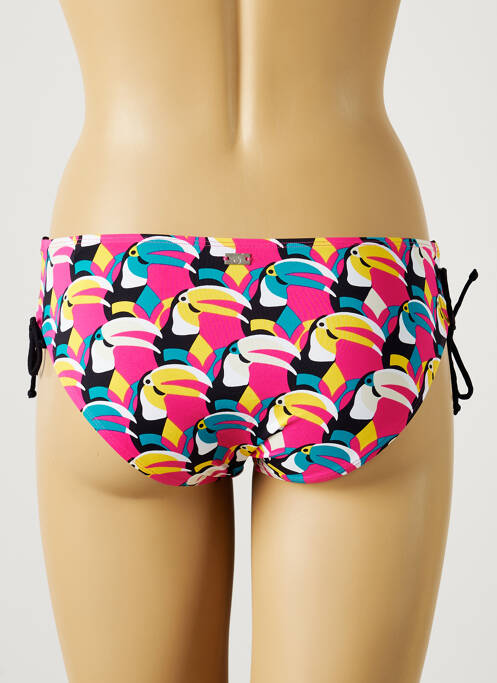 Chiloți de baie roz CHERRY BEACH femeie