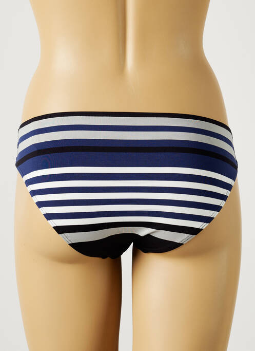 Chiloți de baie albastru LOU femeie