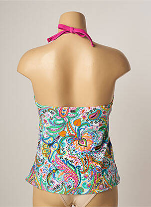 Top de baie imprimeu paisley albastru BESTFORM femeie