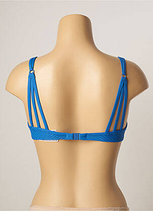 Sutien de costum de baie elasticitate top sutien modelat albastru VARIANCE femeie