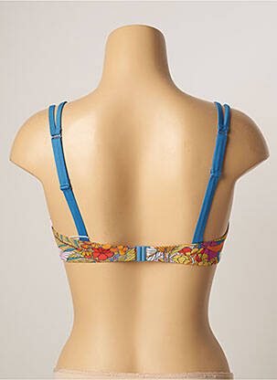 Sutien de costum de baie elasticitate top sutien modelat albastru BELCOR femeie
