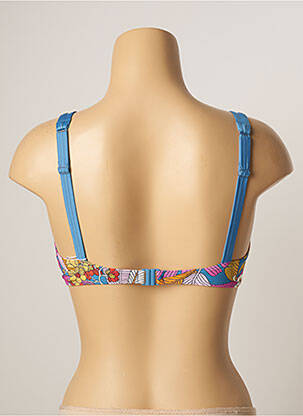 Sutien de costum de baie elasticitate albastru BELCOR femeie