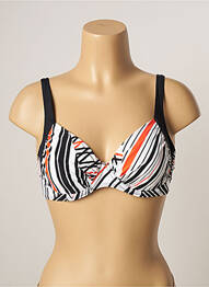 Sutien de costum de baie elasticitate alb BELCOR femme