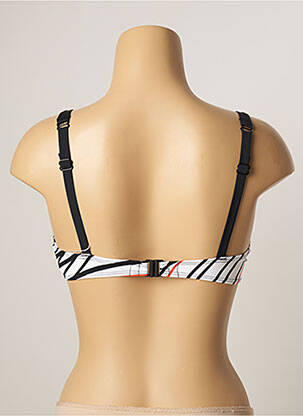 Sutien de costum de baie elasticitate alb BELCOR femeie