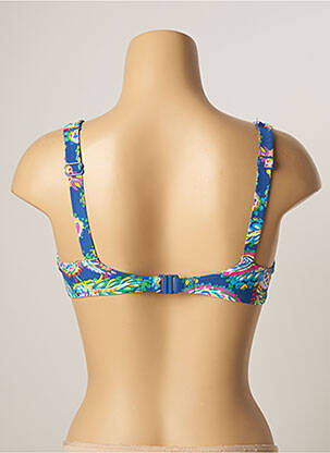 Sutien de costum de baie elasticitate albastru BELCOR femeie