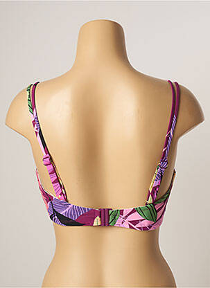 Sutien de costum de baie elasticitate top bentiță violet BELCOR femeie
