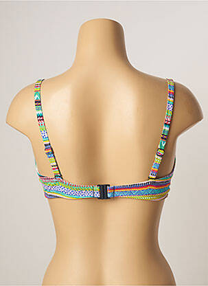 Sutien de costum de baie elasticitate top bentiță verde CHERRY BEACH femeie