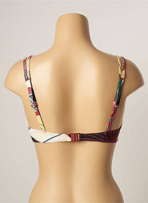 Sutien de costum de baie elasticitate top sutien modelat bej BELCOR femeie