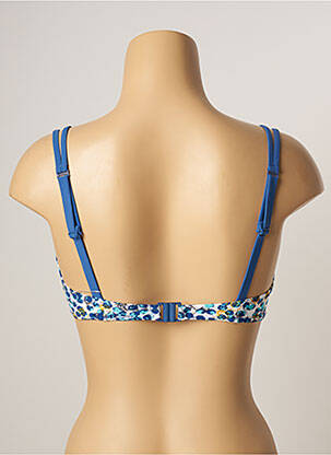 Sutien de costum de baie elasticitate top sutien modelat albastru BELCOR femeie