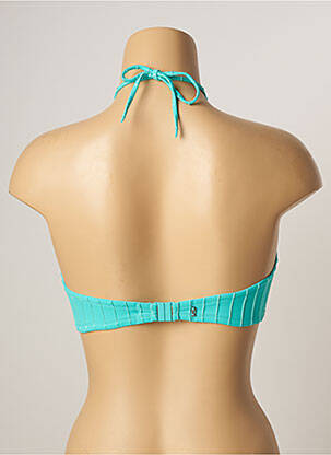 Sutien de costum de baie top sutien modelat top sutien modelat albastru LOU femeie