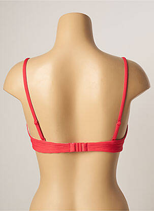 Sutien de costum de baie elasticitate top bentiță roz CHERRY BEACH femeie