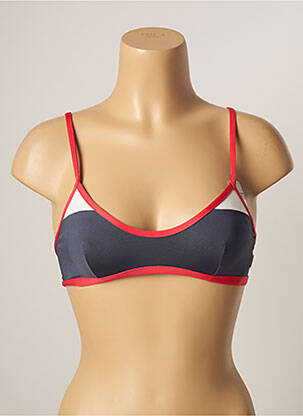 Sutien de costum de baie bretele elastice reglabile gri VARIANCE femeie