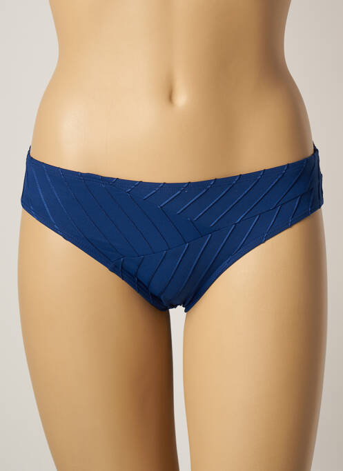 Chiloți de baie albastru LOU femeie