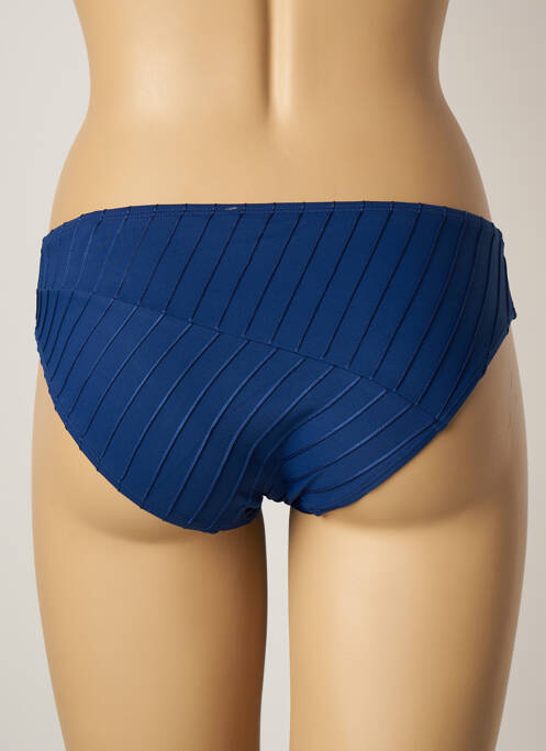 Chiloți de baie albastru LOU femeie