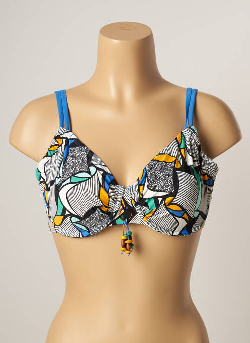 Sutien de costum de baie albastru BELCOR femeie