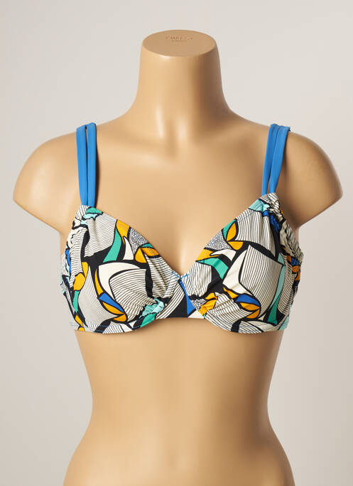 Sutien de costum de baie albastru BELCOR femeie