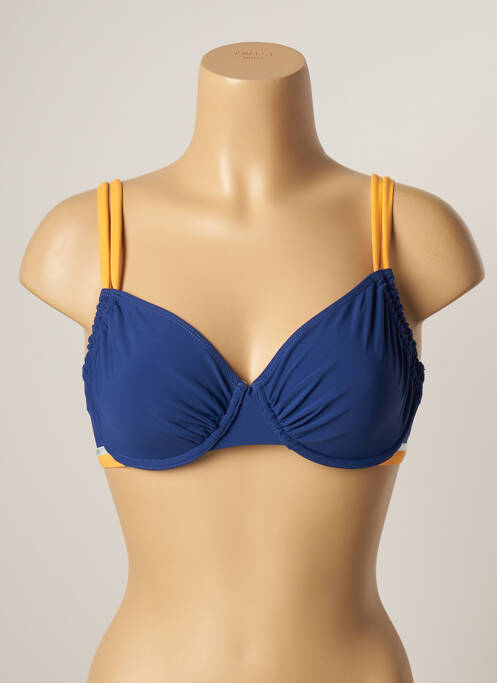 Sutien de costum de baie albastru BELCOR femeie