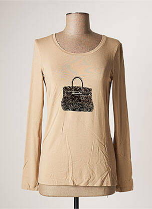 Tricou bej ANANKE femeie