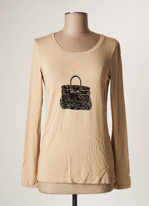 Tricou bej ANANKE femeie