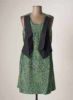 Rochie scurtă verde TEENFLO MAURICE TARICA femeie