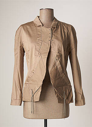 Jachete casual bej MARITHE & FRANCOIS GIRBAUD femeie