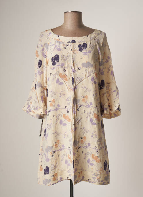 Rochie scurtă bej TEENFLO MAURICE TARICA femeie