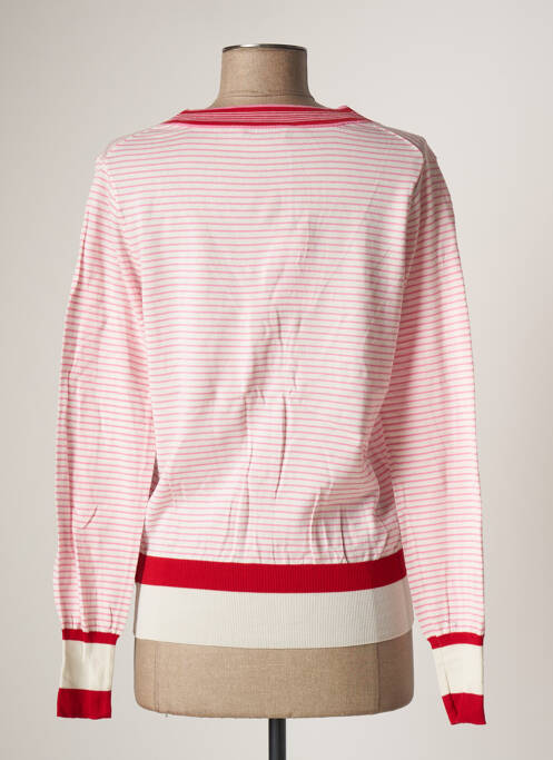 Vestă cu mâneci lungi roz STEFAN GREEN femeie