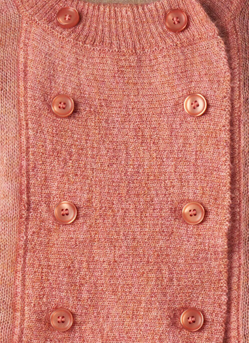 Vestă cu mâneci scurte roz STEFAN GREEN femeie