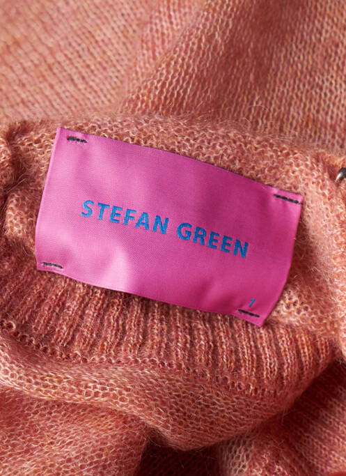 Vestă cu mâneci scurte roz STEFAN GREEN femeie