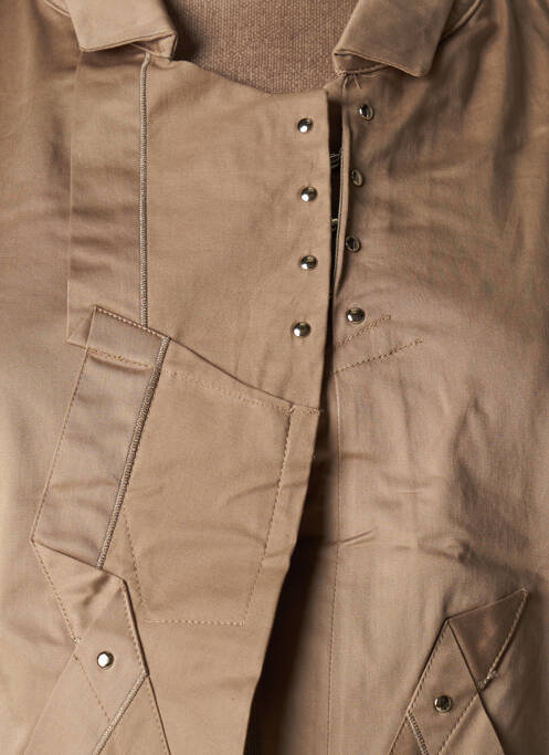 Jachete casual bej MARITHE & FRANCOIS GIRBAUD femeie