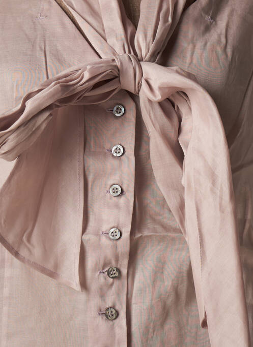 Cămașă roz MARITHE & FRANCOIS GIRBAUD femeie