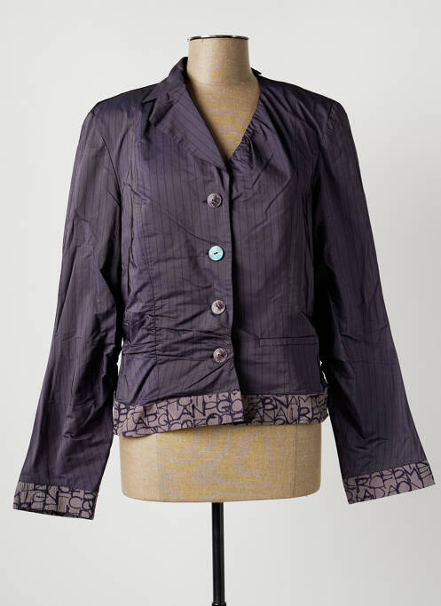 Jachete casual violet MADAME ZAZA OF MARSEILLE femeie