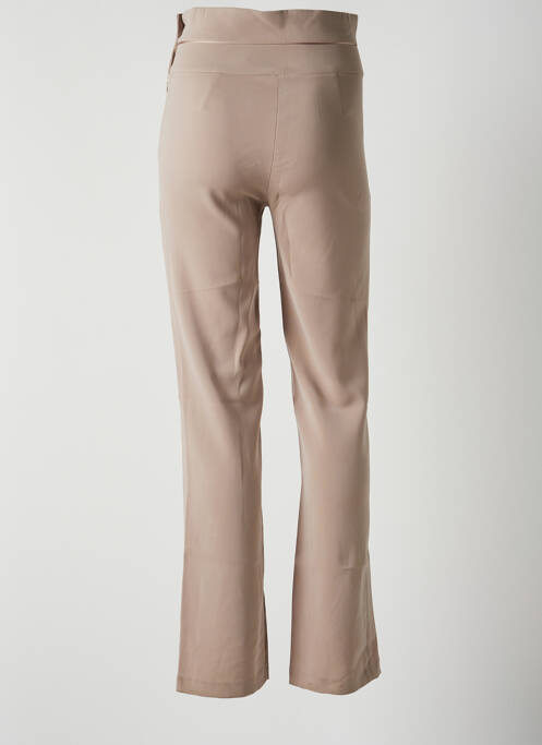 Pantalon drept bej AMZ femeie