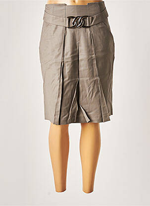 Fustă midi bej PATRICK MENDES femeie