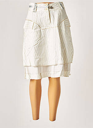 Fustă midi bej CHEYENNE femeie